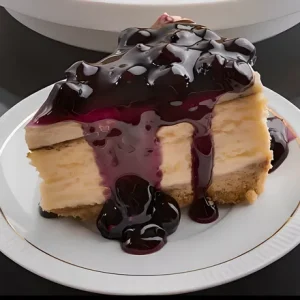 Cheesecake de arándanos