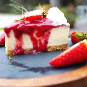 Cheesecake de fresa